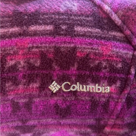 Columbia Aztec Patterned Fleece Jacket - Picture 6 of 6